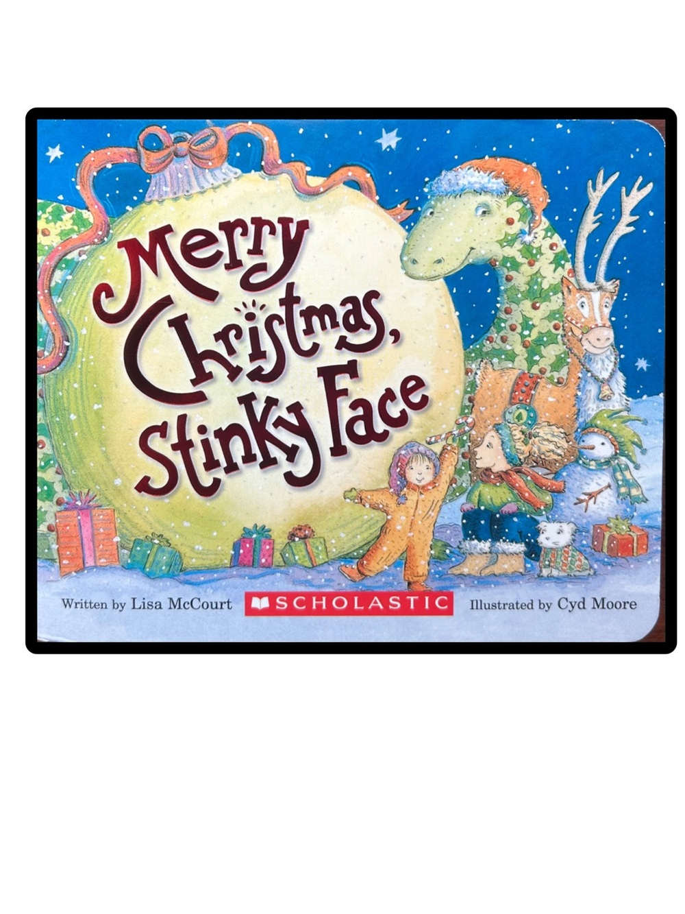 BUNDLE & SAVE 🎄Merry Christmas, Stinky Face Board Book by Lisa McCourt